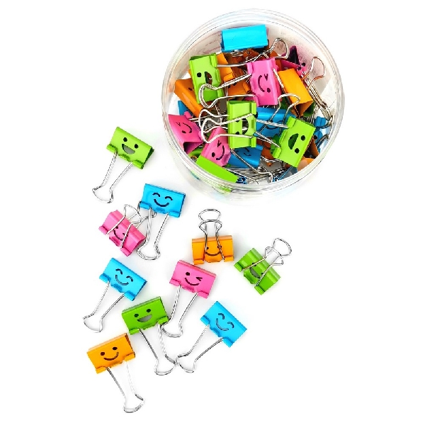 Picture of BINDER CLIPS 8486 25mm TUBE COLORS 48pcs