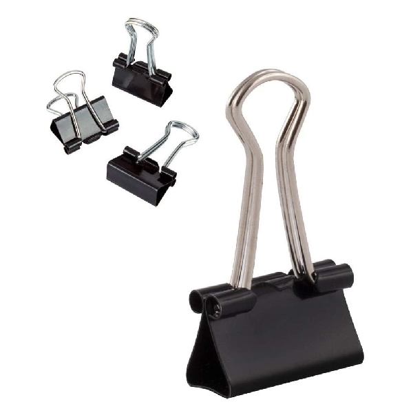 Picture of BINDER CLIPS D.RECT 19mm SET 12pcs x 12box