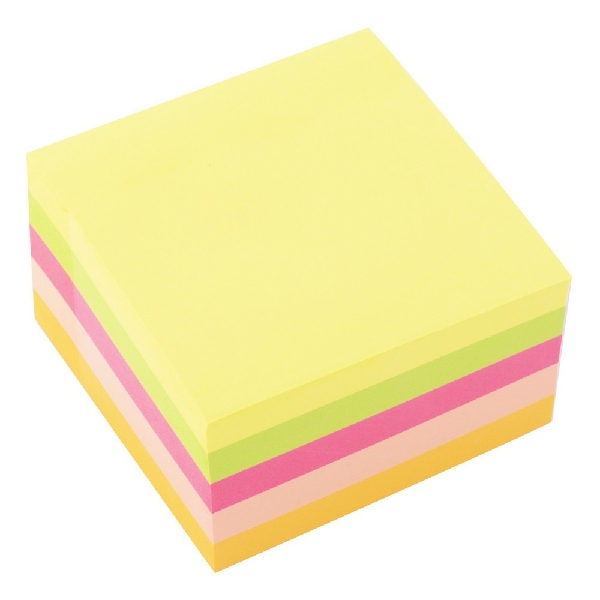 Obrazek BLOCZEK D.RECT SAMOPRZYLEPNY 75x75mm NEON 450
