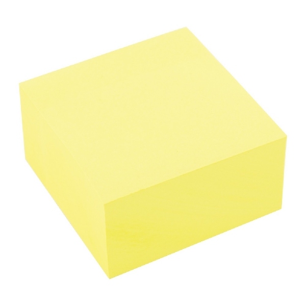 Obrazek BLOCZEK D.RECT SAMOPRZYLEPNY 76x76mm ŻÓŁTY 400