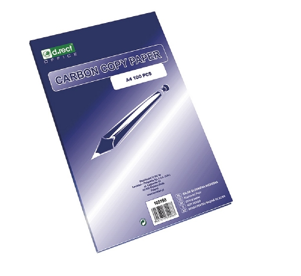 Picture of CARBON COPY PAPER D.RECT A4 BLUE/VIOLET 100sheets
