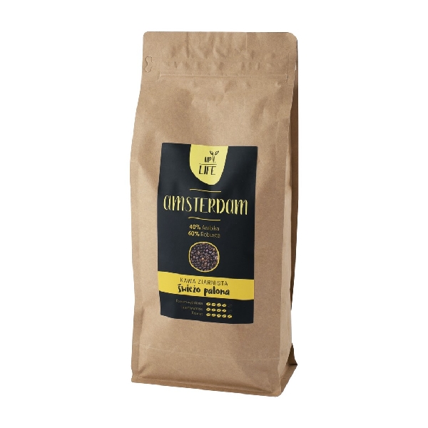 Obrazek KAWA LIFE UP AMSTERDAM ZIARNISTA 1000g