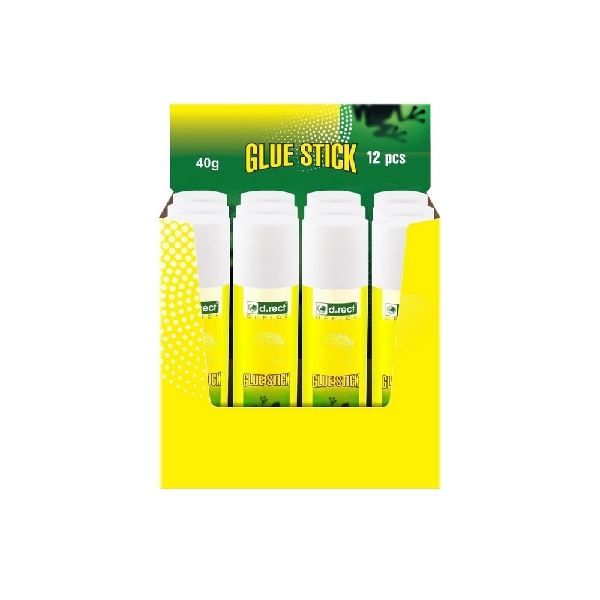 Obrazek KLEJ D.RECT SZTYFT PVA 40G 12szt