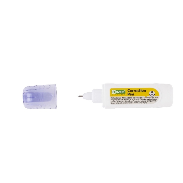 Obrazek KOREKTOR W PIÓRZE D.RECT 12ml 24szt