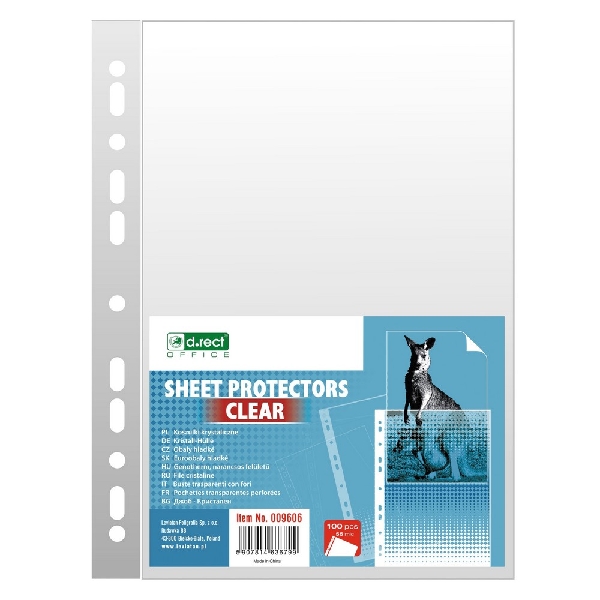 Picture of SHEET PROTECTOR D.RECT CC 55mic a'100