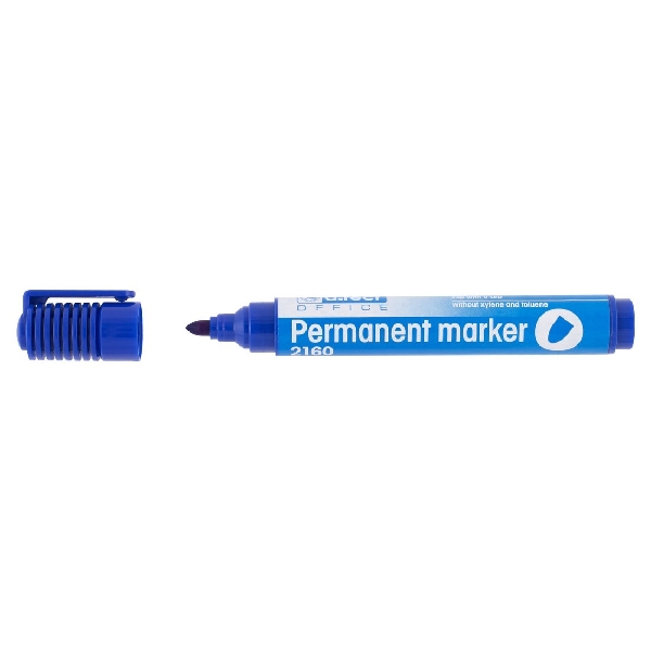 Picture of MARKER D.RECT 2160 BT PERM.BLUE 1pc. IN OPP BAG