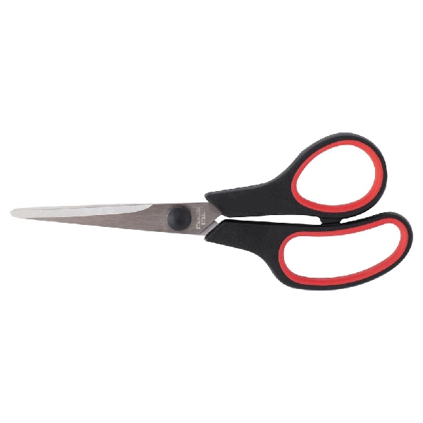 Picture of SCISSORS D.RECT SG-160 160mm RUBBER HANDLE 12pcs