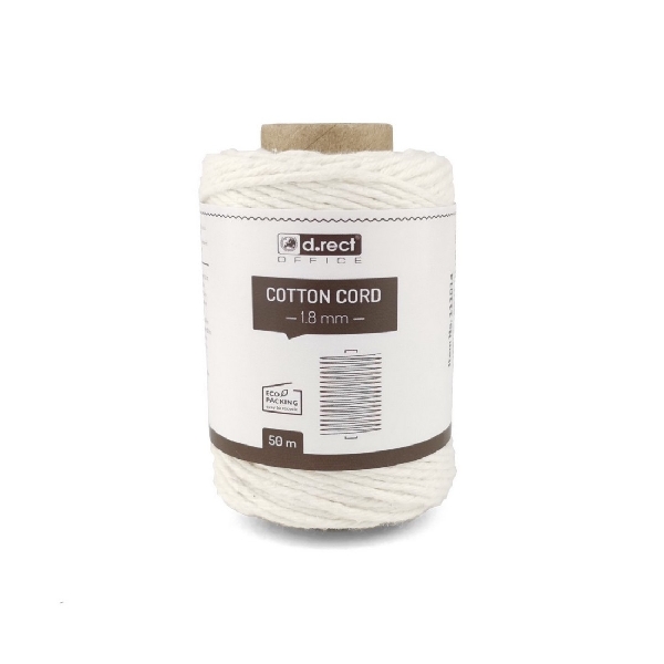 Picture of TWINE - COTTON D.RECT 1.8mm 50m