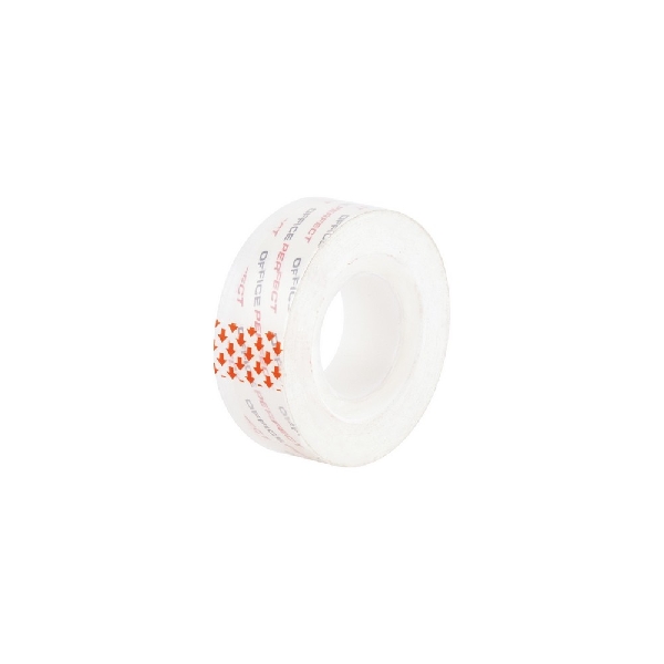 Picture of TAPE D.RECT CRYSTAL CLEAR 40mic 19mm x 33m 8pcs