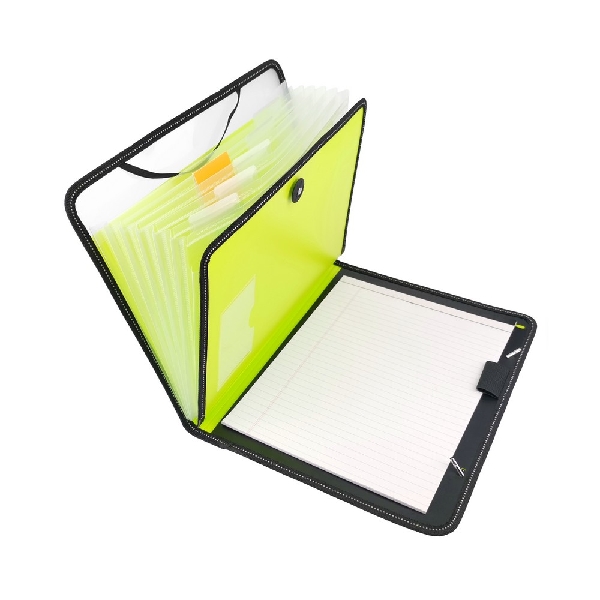 Picture of EXPANDING FILE BAG D.RECT MULTIFUNCTION A4 GREEN