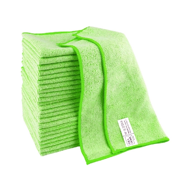 Obrazek ŚCIERECZKI Z MIKROFIBRY IH 30x30cm 24szt ZIELONA