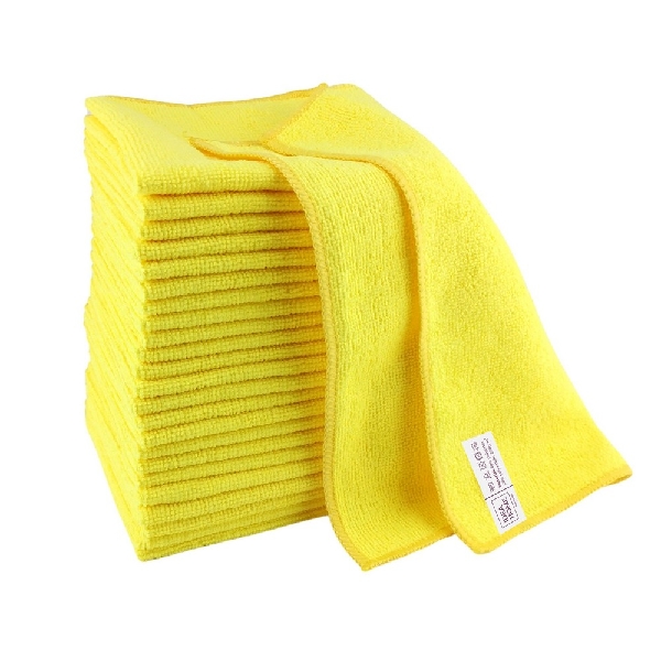 Picture of MULTI-PURPOSE MICROFIBRE CLOTH 30x30cm YELLOW 24pcs