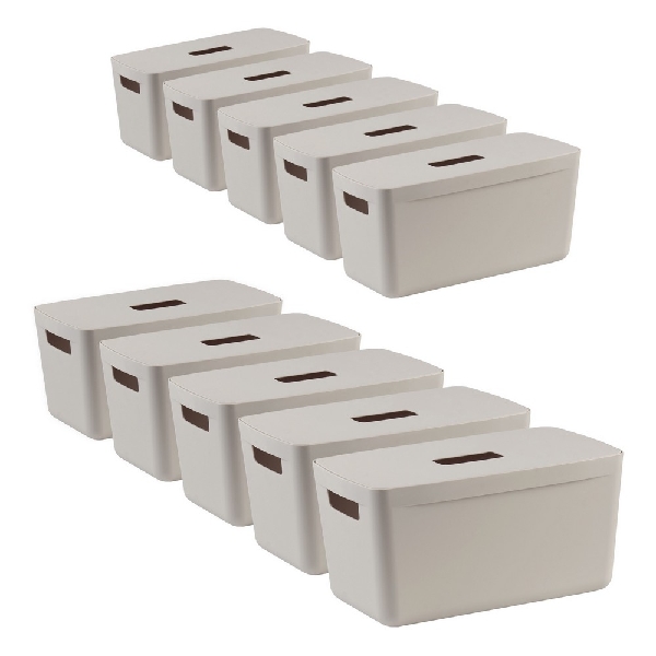 Obrazek POJEMNIK IH FLEXISTORE 8L 10szt. NEUTRAL