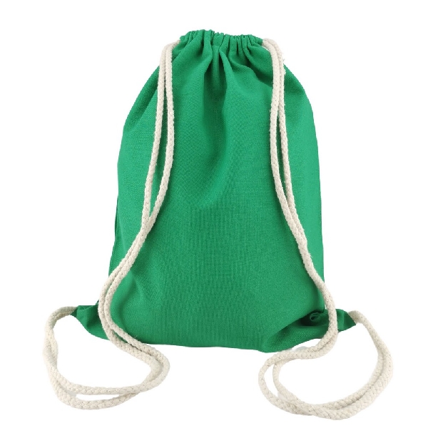 Obrazek PLECAK BAWEŁNIANY 250g 360x440 ZIELONY